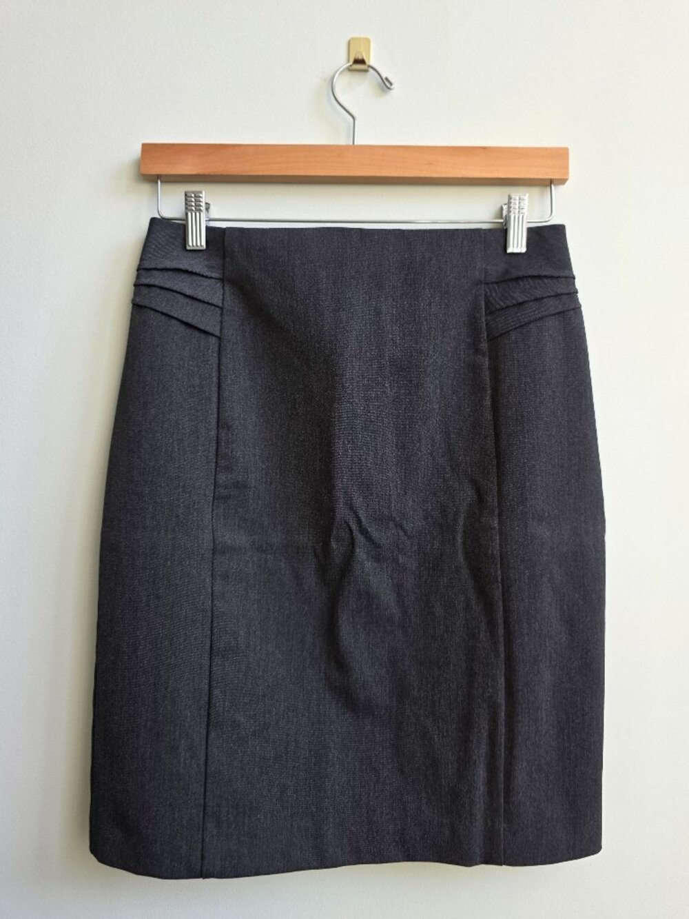 Express Charcoal Gray Pencil Skirt, Size 6